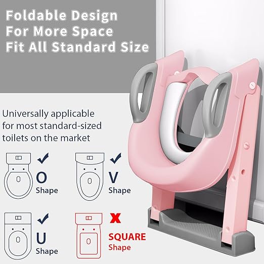 Adjustable Soft Toilet Ladder