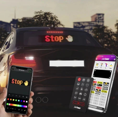 Rear Window LED Matrix Panel for Cars – Dynamic Light Display