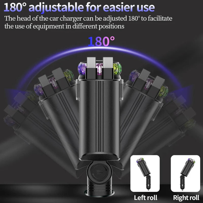 5-in-1 Starlight Car Charger and diffuser
