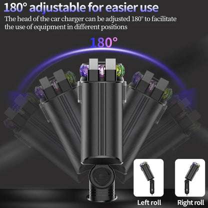 5-in-1 Starlight Car Charger and diffuser