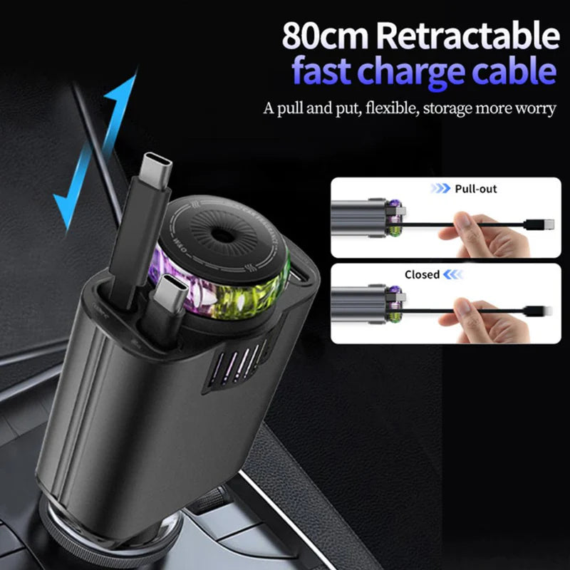 5-in-1 Starlight Car Charger and diffuser