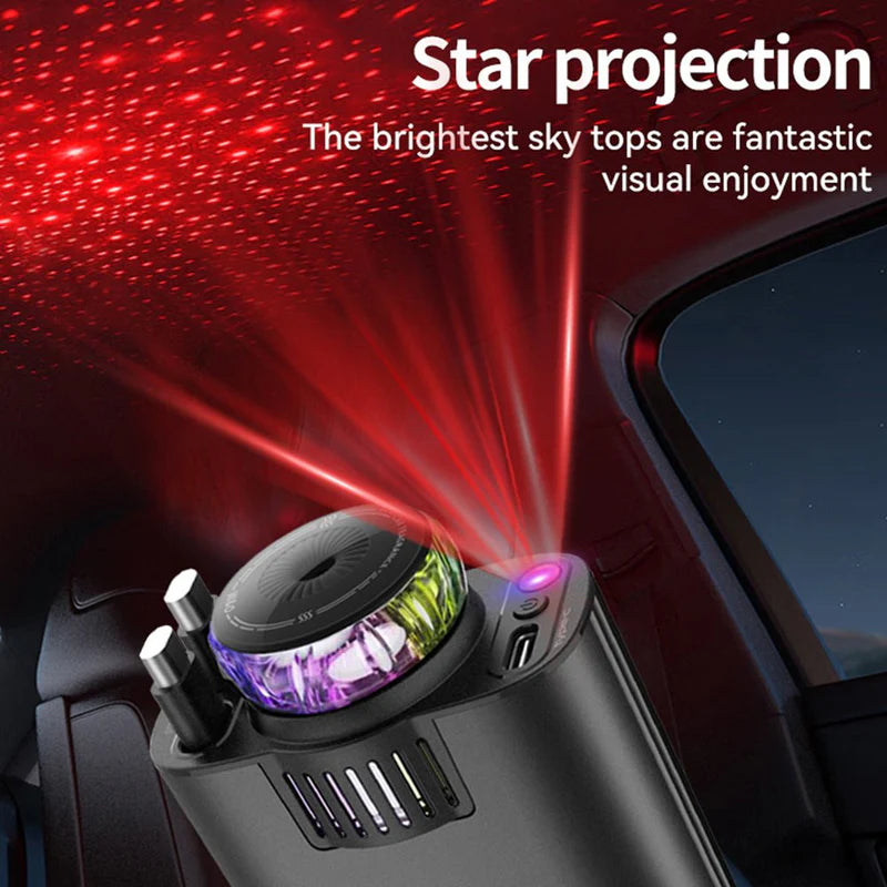 5-in-1 Starlight Car Charger and diffuser