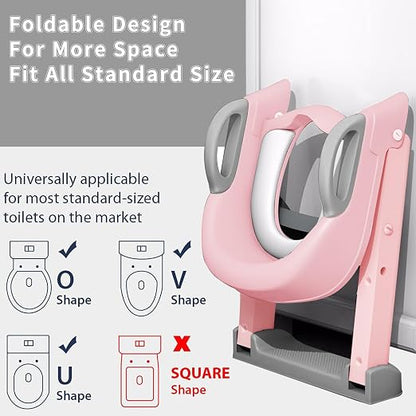 Adjustable Soft Toilet Ladder
