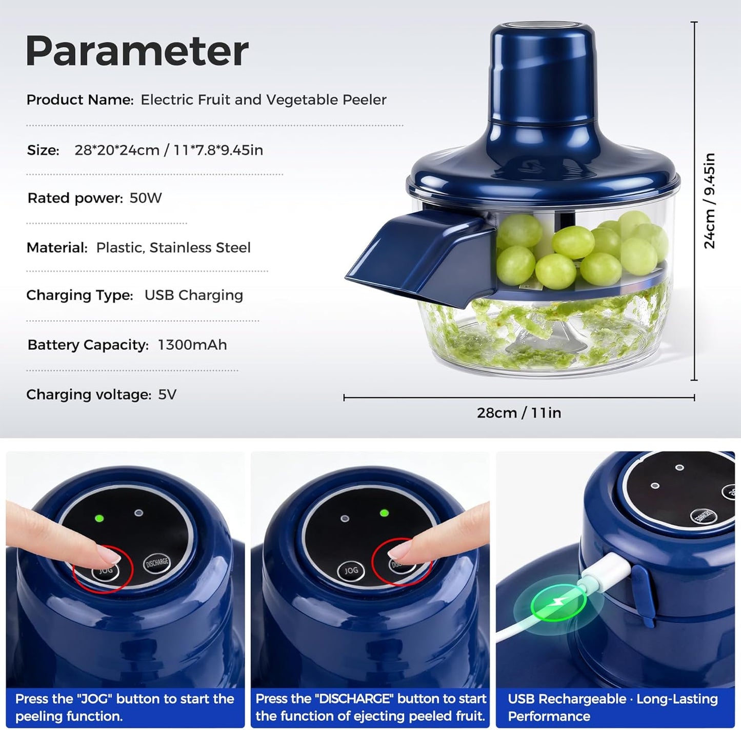 Fruit and Vegetable Peeler