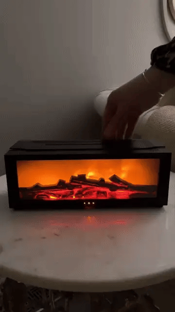 Flame Fireplace Aroma Diffuser
