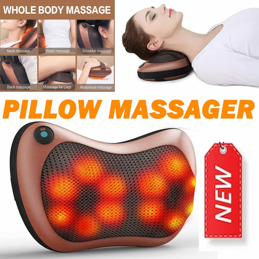 Electric Neck and Body Massage Pillow