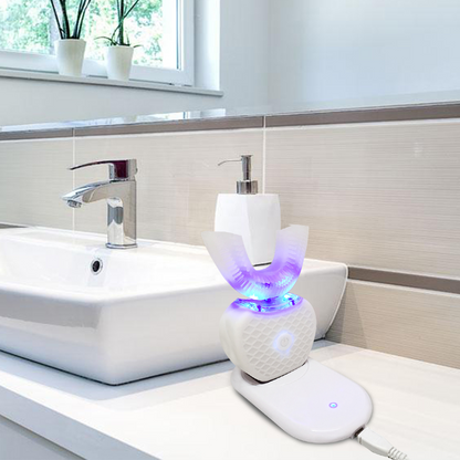 Smart Electric Toothbrush USB Rechargeable U-shaped Tooth