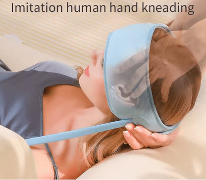 Electric Head Massager for Stress, Headache & Fatigue Relief – with Heat & Vibration