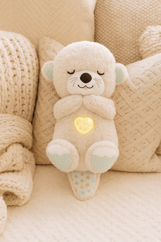 Heartbeat & Light-Up Belly Bear
