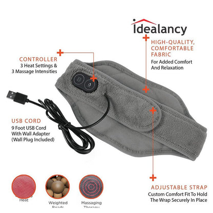 Calm Heat Massaging Neck Wrap