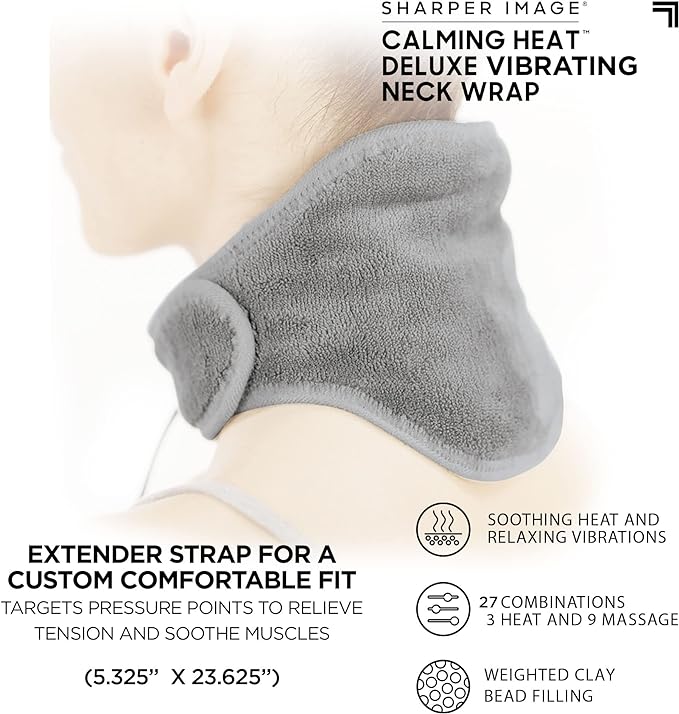Calm Heat Massaging Neck Wrap