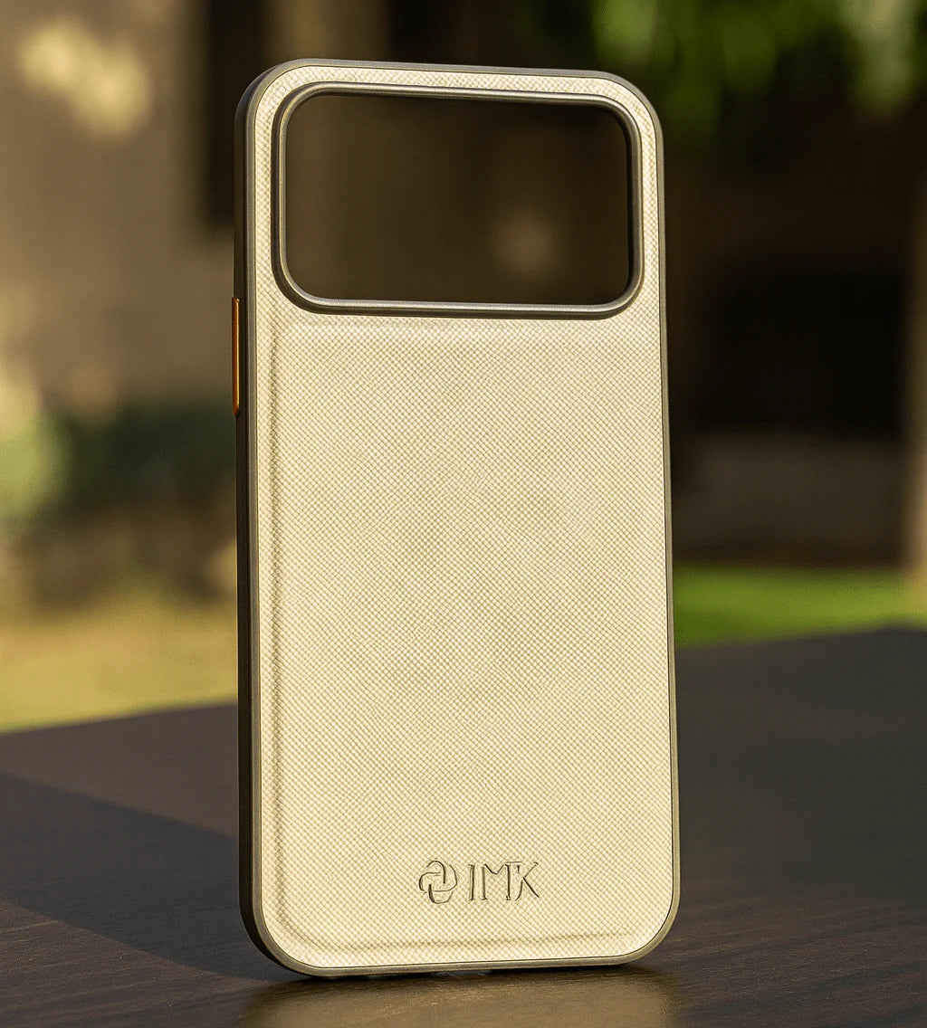 IMAK Fabric-Style iPhone Case – Soft, Durable & Lightweight Cover