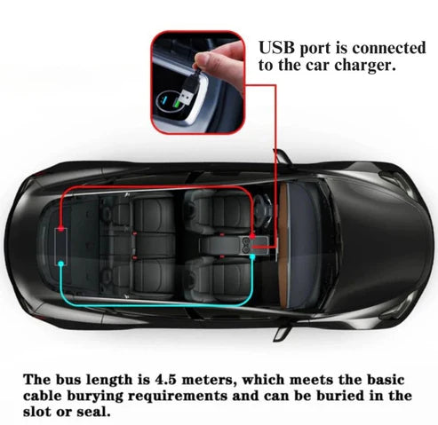 Rear Window LED Matrix Panel for Cars – Dynamic Light Display