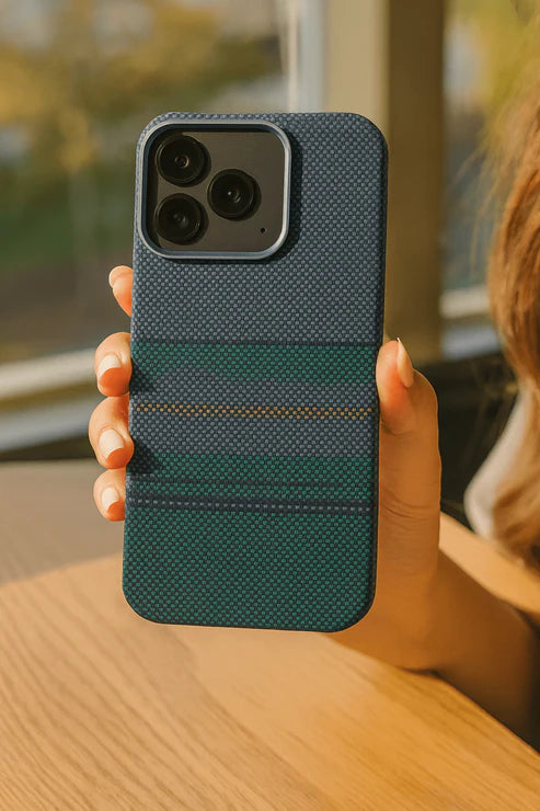 Maxwell Textured Striped iPhone Case – Stylish Protective Phone Cover