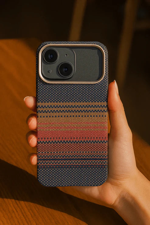 Maxwell Textured Striped iPhone Case – Stylish Protective Phone Cover
