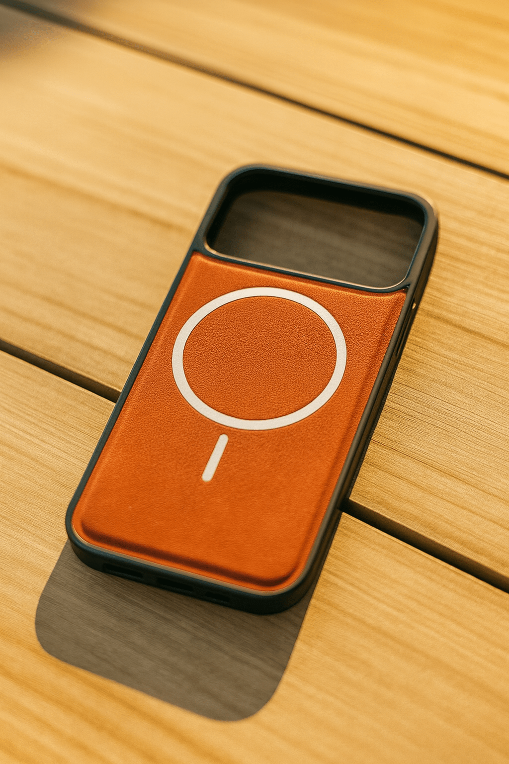 MaxWell Leather Magesafe iPhone 17 pro Max  Case