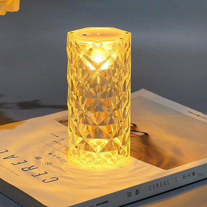 LED Crystal Table Lamp